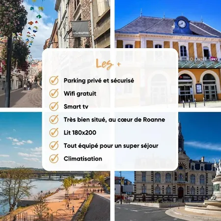 La Bulle Centre-ville - Jaccuzi & Clim Ροάν